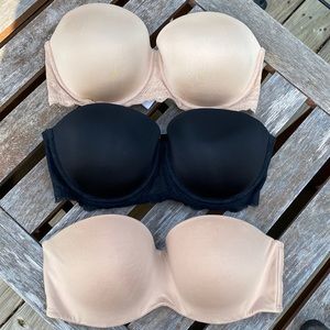 Victoria’s Secret 34D Strapless Bras